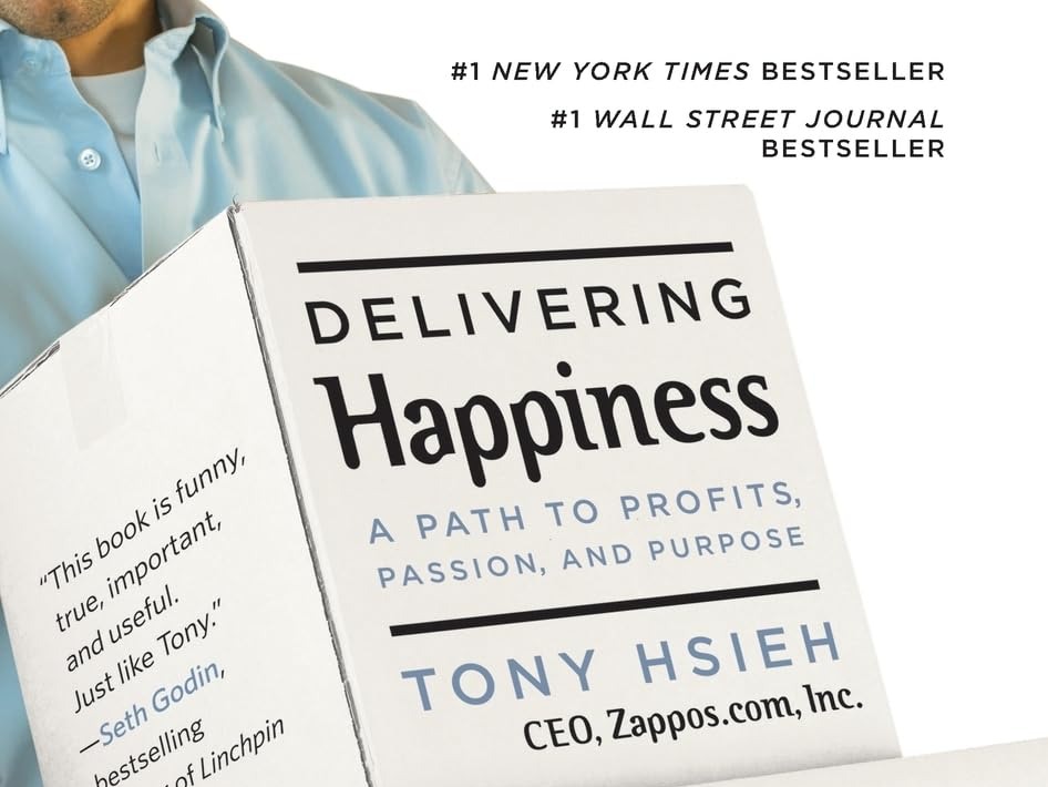 Delivering Happiness - Tony Hsieh 저서